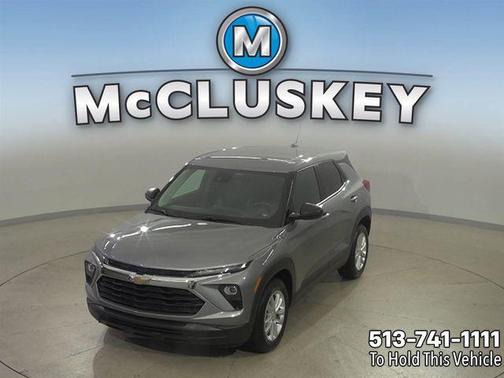 Sterling Gray Metallic 2024 Chevrolet Trailblazer LS