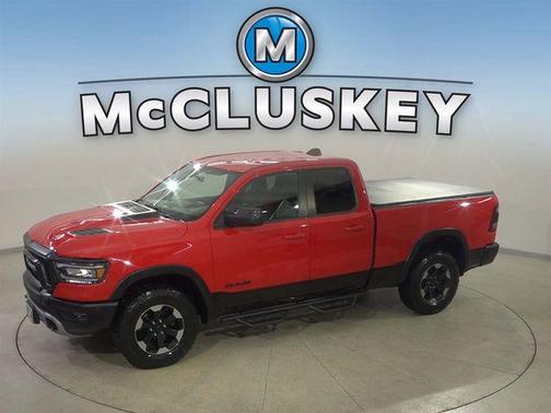 Flame Red Clearcoat 2019 RAM 1500 Rebel