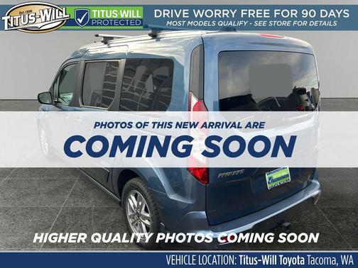Blue Metallic 2022 Ford Transit Connect XLT w/Rear Liftgate