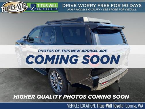 Black 2026 Toyota 4Runner Limited