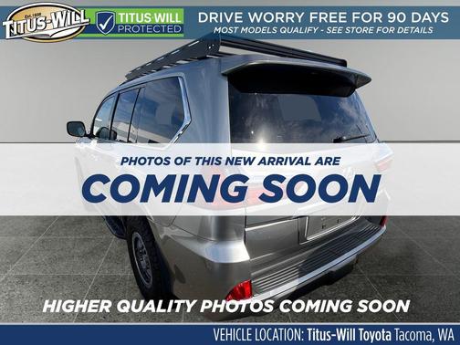Atomic Silver 2021 Lexus LX 570 Base
