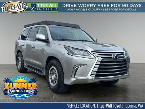 Atomic Silver 2021 Lexus LX 570 Base