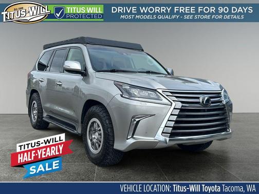 Atomic Silver 2021 Lexus LX 570 Base