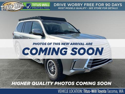 Atomic Silver 2021 Lexus LX 570 Base