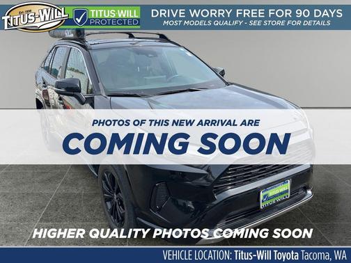 Midnight Black Metallic 2022 Toyota RAV4 Hybrid SE