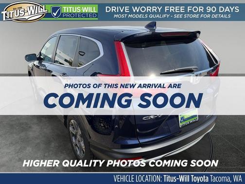 Obsidian Blue Pearl 2017 Honda CR-V EX-L