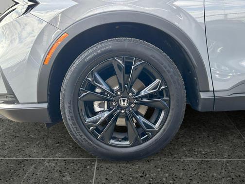 Gray 2025 Honda CR-V Hybrid Sport Touring AWD