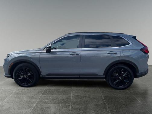 Gray 2025 Honda CR-V Hybrid Sport Touring AWD