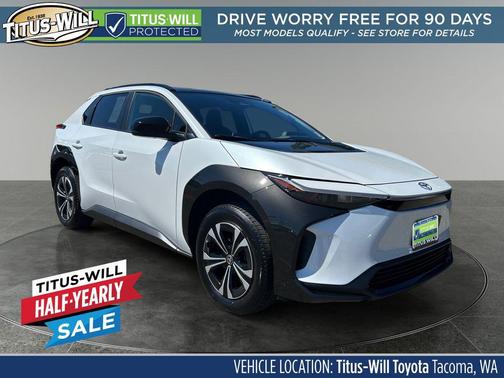 Wind Chill Pearl 2024 Toyota bZ4X XLE