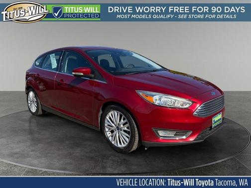 Ruby Red Metallic Tinted Clearcoat 2017 Ford Focus Titanium