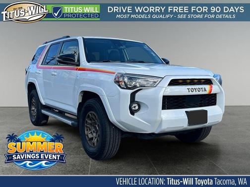 Ice Cap 2023 Toyota 4Runner 40th Anniversary Special Edition