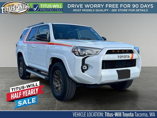 Ice Cap 2023 Toyota 4Runner 40th Anniversary Special Edition