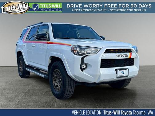 Ice Cap 2023 Toyota 4Runner 40th Anniversary Special Edition