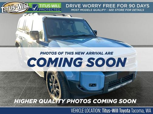 Blue 2025 Toyota Land Cruiser 1958