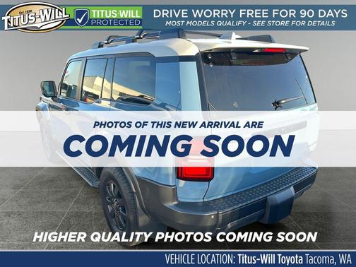 Blue 2025 Toyota Land Cruiser 1958