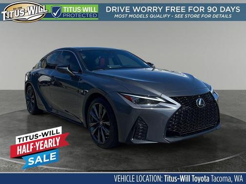 Cloudburst Gray 2022 Lexus IS 350 Base