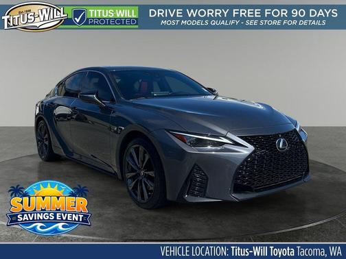 Cloudburst Gray 2022 Lexus IS 350 Base