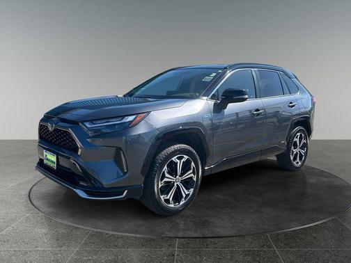 Blizzard Pearl/Midnight Black Metallic 2022 Toyota RAV4 Prime XSE