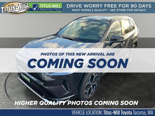 Blizzard Pearl/Midnight Black Metallic 2022 Toyota RAV4 Prime XSE
