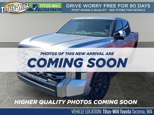 Celestial Silver Metallic 2024 Toyota Tundra Platinum