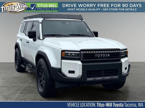 Wind Chill Pearl 2025 Toyota Land Cruiser Base