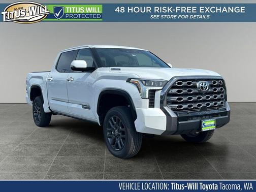 Wind Chill Pearl 2026 Toyota Tundra Hybrid Platinum