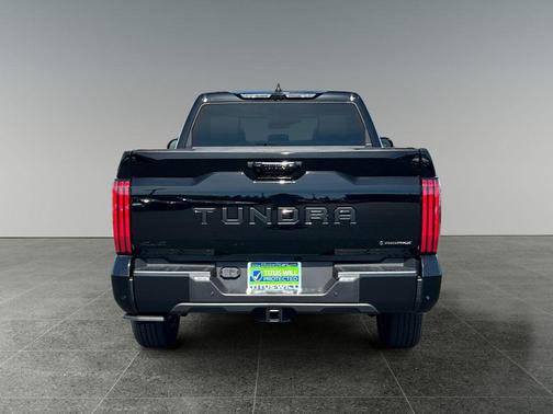 Midnight Black Metallic 2026 Toyota Tundra Hybrid Platinum