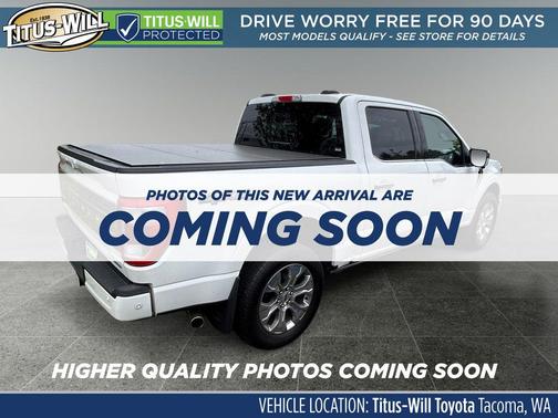 Star White Metallic Tri-Coat 2023 Ford F-150 Platinum
