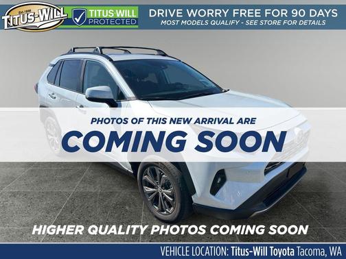 Wind Chill Pearl 2024 Toyota RAV4 Hybrid Limited
