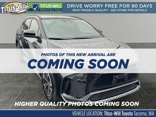 Black 2025 Toyota bZ4X XLE