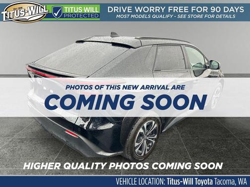 Black 2025 Toyota bZ4X XLE