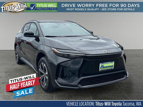 Black 2025 Toyota bZ4X XLE