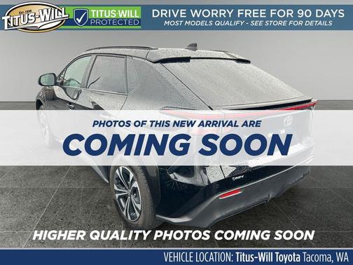 Black 2025 Toyota bZ4X XLE