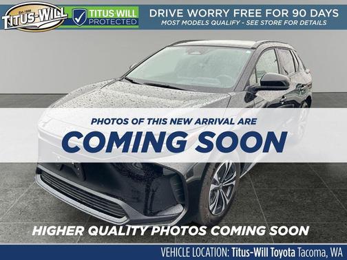 Black 2025 Toyota bZ4X XLE