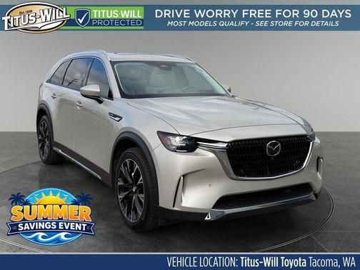 Platinum Quartz 2024 Mazda CX-90 PHEV Premium Plus