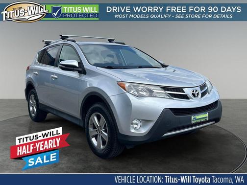 Classic Silver Metallic 2015 Toyota RAV4 XLE