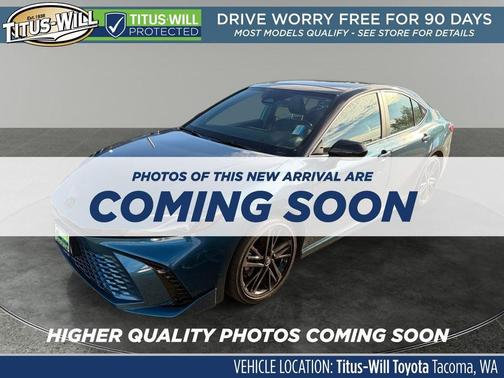 Ocean Gem/Midnight Black Metallic 2025 Toyota Camry XSE