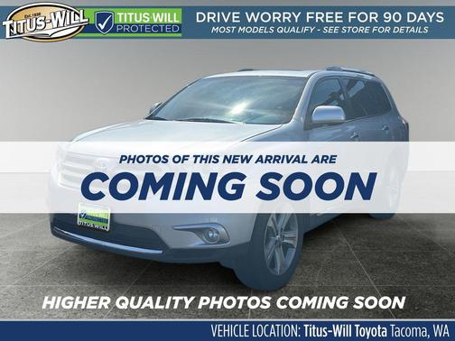 Classic Silver Metallic 2013 Toyota Highlander Limited