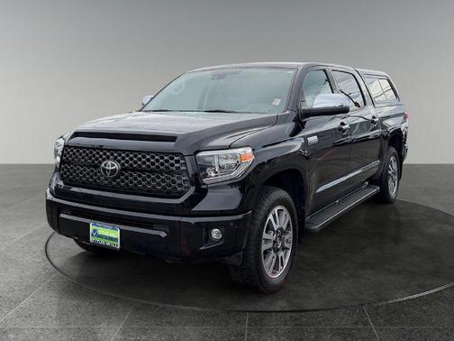 Midnight Black Metallic 2021 Toyota Tundra Platinum