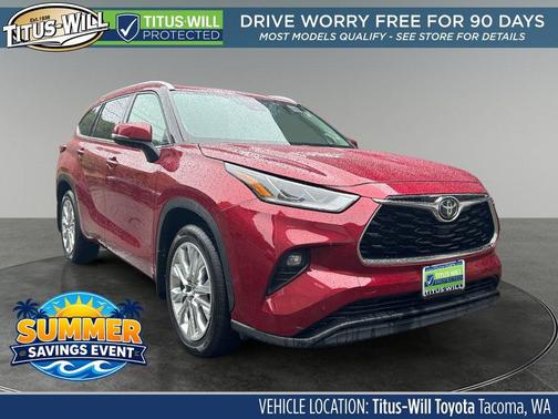 Pearl 2020 Toyota Highlander Limited