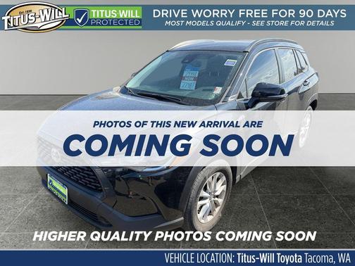 Jet Black 2022 Toyota Corolla Cross LE