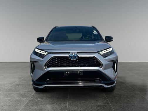 Silver Sky Metallic/Midnight Black Metallic 2024 Toyota RAV4 Prime XSE