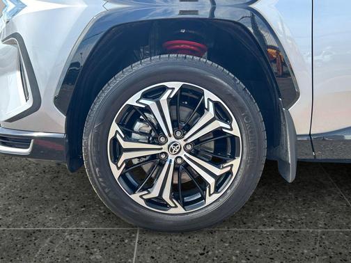 Silver Sky Metallic/Midnight Black Metallic 2024 Toyota RAV4 Prime XSE