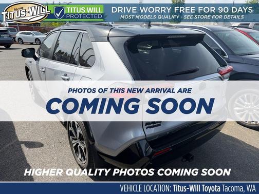 Silver Sky Metallic/Midnight Black Metallic 2024 Toyota RAV4 Prime XSE