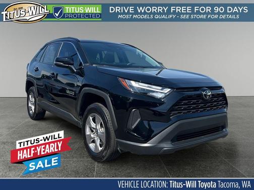 Midnight Black Metallic 2025 Toyota RAV4 XLE