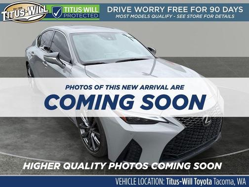 Titanium Carbide Gray 2024 Lexus IS 350 F Sport