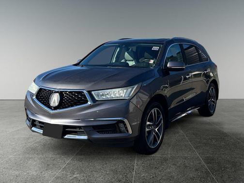 Modern Steel Metallic 2017 Acura MDX 3.5L w/Advance Package