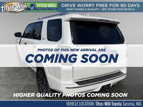 Blizzard Pearl 2021 Toyota 4Runner Limited