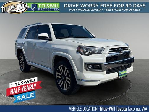 Blizzard Pearl 2021 Toyota 4Runner Limited