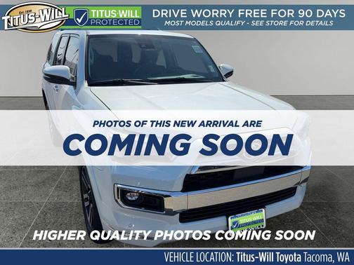 Blizzard Pearl 2021 Toyota 4Runner Limited